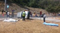 TEKIROVA - Turist Minibüsü Otomobille Çarpıştı Açıklaması 4 Ölü, 2 Yaralı