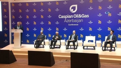 25. Uluslararası Hazar Petrol Ve Gaz Konferansı Bakü'de Başladı