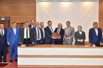 RıFAT HISARCıKLıOĞLU - Bakan Tüfenkci'den MTSO'ya  Ziyaret
