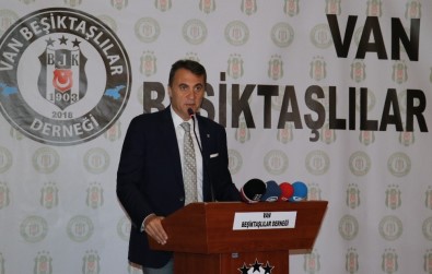 Fikret Orman, Van Beşiktaşlılar Derneği'ni Açtı