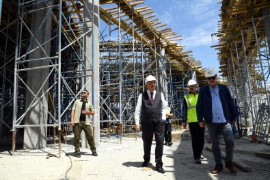 Isparta'da 120 Milyon Yatırımlı Otogar İnşaatı Hızla Yükseliyor