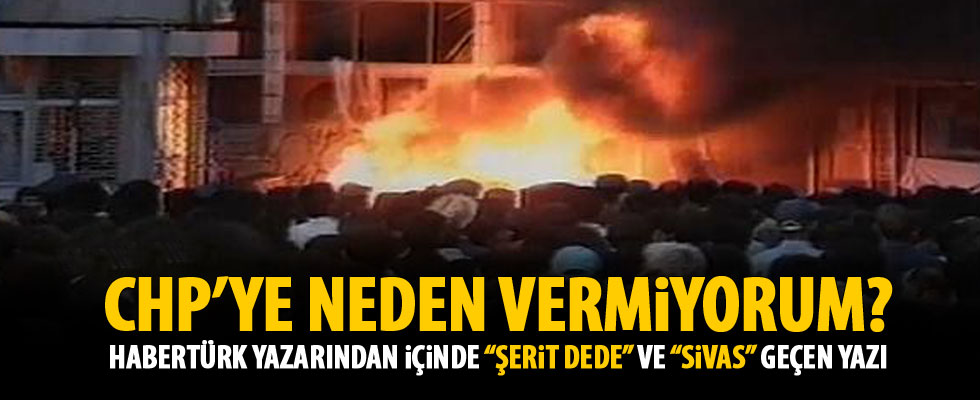 Oray Eğin: Benden CHP'ye oy yok