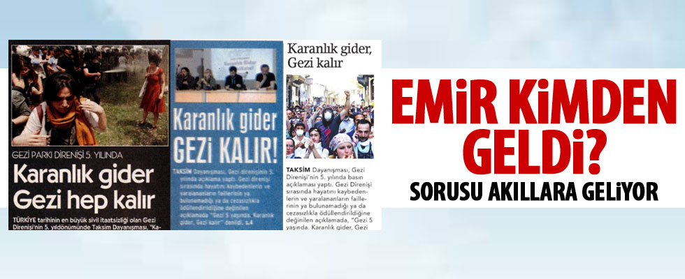 Üç gazete aynı manşetle çıktı