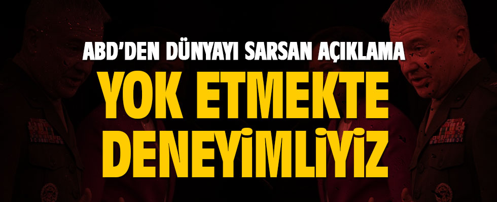 ABD tehdit etti! Yok etmekte deneyimliyiz