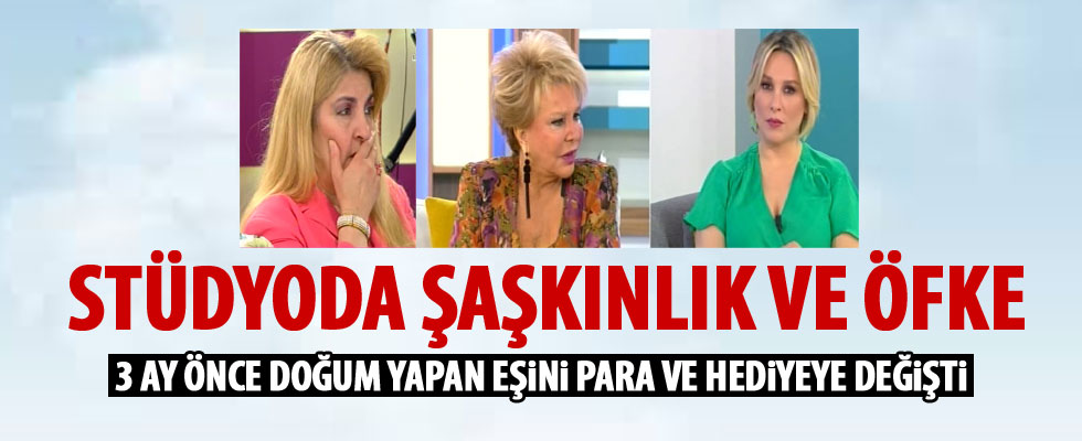 Para ve hediye için eşini aldattı