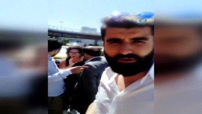 Atatürk Havalimanı'nda Uber Ve Ticari Taksi Sürücüsü Arasında Tehlikeli Gerginlik