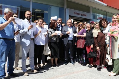 Edirne'de Cumhurbaşkanı Erdoğan'a Sevgi Seli