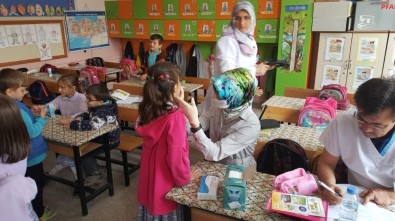 Hisarcık'ta 600 Öğrenciye Diş Taraması Ve Flor Vernik Uygulaması