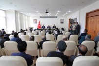 MEHMET HALİS AYDIN - Merkez Köy Muhtarlarıyla 'Seçim Güvenlik Toplantısı' Yapıldı