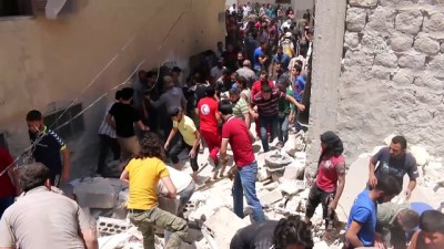 Suriye'nin Kuzeyinde Patlamalar Meydana Geldi