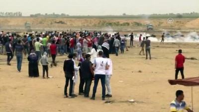 Gazze'deki Büyük Dönüş Yürüyüşü'nde Altıncı Cuma