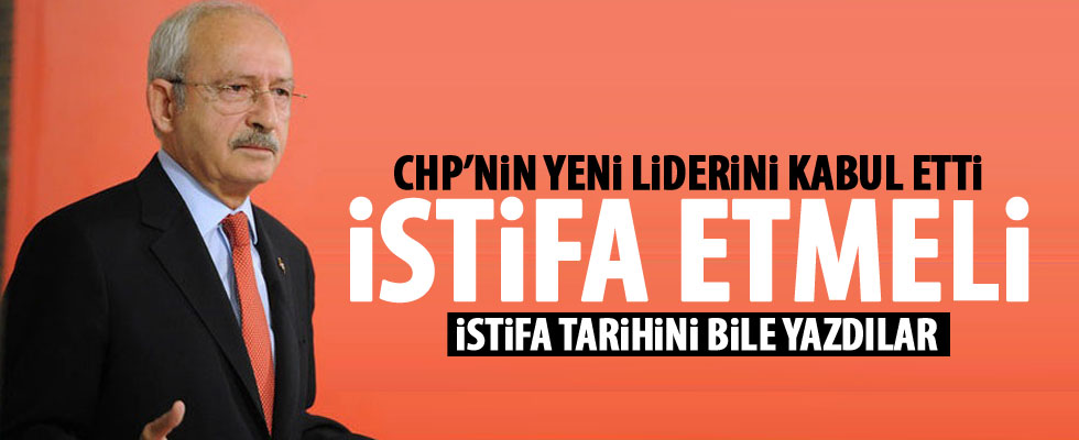 'Gerçek bir liderse Kılıçdaroğlu istifa etmeli'