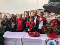 ASKERİ KIYAFET - Engelli Gençlere Asker Kınası Yakıldı