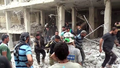 İdlib'e Hava Saldırısı Açıklaması 4 Ölü
