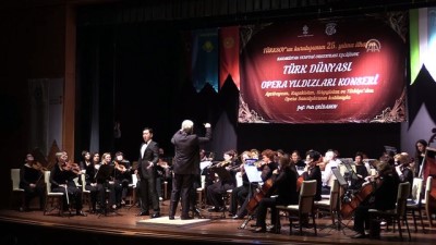 Kahramanmaraş'ta 'Türk Dünyası Opera Yıldızları' Konseri