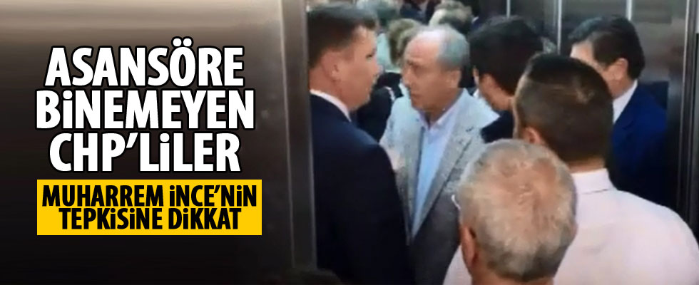 CHP Genel Merkezinde asansör krizi