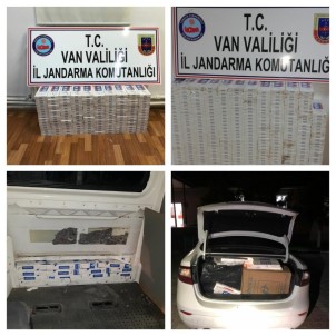 Jandarmadan Kaçak Sigara Operasyonu