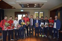 SABİHA GÖKÇEN - Avrupa Üçüncüsü Serbest Güreş Milli Takımı Yurda Döndü