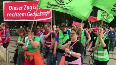 Avusturya'da Aşırı Sağ Karşıtı Gösteri