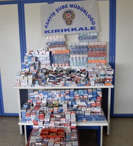 Bin 800 Paket Sigara Hırsızlığının Zanlısı Yakalandı