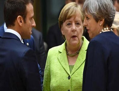 İngiltere, Almanya ve Fransa'dan ortak bildiri
