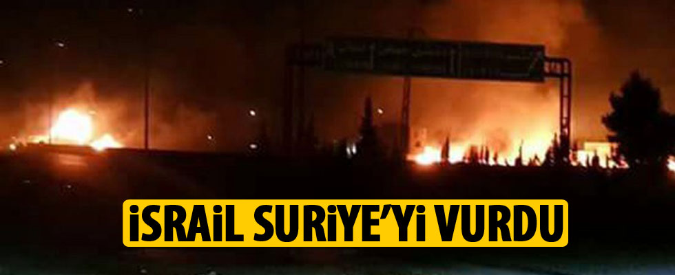 İsrail'den Suriye'ye saldırı