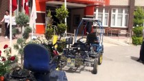 Öğrenciler Hurda Malzemelerinden Araç Ürettiler