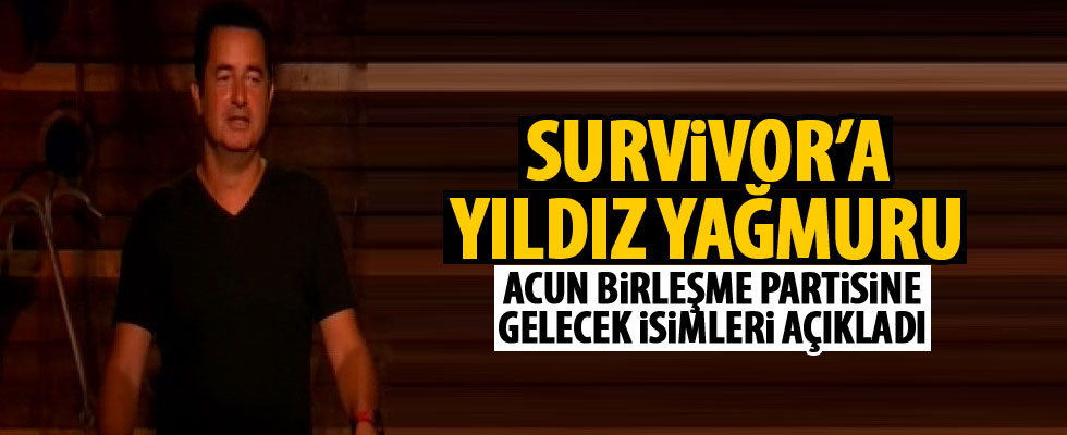 Acun Ilıcalı o isimleri açıkladı