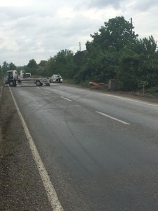 Zonguldak'ta Trafik Kazası Açıklaması 1 Yaralı