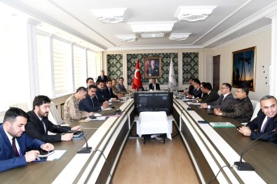 Adıyaman'da Seçim Güvenliği Toplantısı Yapıldı