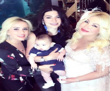 Anne adayı Zahide Yetiş'ten 'baby shower' partisi