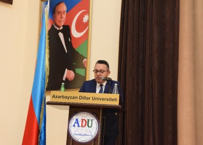 ERÜ Genel Sekreter Yardımcısı Talat Hakan Erdem, Azerbaycan'da Haydar Aliyev Etkinliğine Katıldı