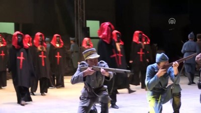 Kütahya'da Lise Öğrencilerinden Dumlupınar Müzikali