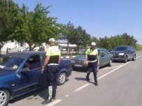 Malkara Bölge Trafik Polisi Kontrollerini Aralıksız Sürdürüyor