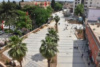 KALDIRIMLAR - Nusaybin Cumhuriyet Meydanı Yeni Görünümü Göz Kamaştırıyor