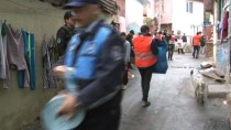 NARKOTİK OPERASYONU - Sarıyer'de Uyuşturucu Zulası Olarak Kullanılan 8 Kaçak Yapı Ve Metruk Bina Yıkıldı