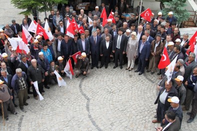 AK Parti Heyeti Derbent'te Seçim Çalışmasına Katıldı