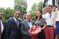 ALAADDIN KEYKUBAT - Dışişleri Bakanı Çavuşoğlu Memleketi Alanya'da