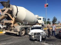 Diyarbakır'da Trafik Kazası Açıklaması 1 Yaralı