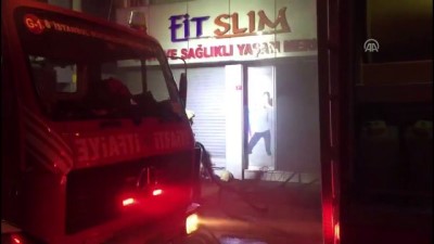 Fatih'te Spor Salonunda Yangın