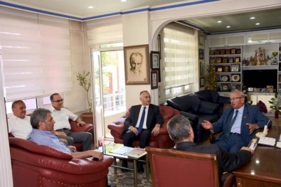 Başkan Albayrak, Şarköy Belediye Başkanı Ve Vatandaşlarla Buluştu