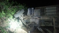 Elazığ'da Trafik Kazası Açıklaması 5 Yaralı, 50 Hayvan Telef  Oldu