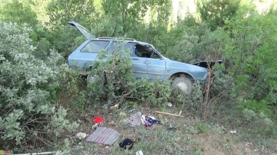 Hisarcık'ta Trafik Kazası Açıklaması 4 Yaralı