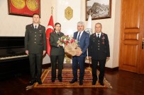 RAHMI DOĞAN - Jandarma'dan Vali Doğan'a Ziyaret