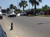 Manavgat'ta Trafik Kazası Açıklaması 1 Yaralı