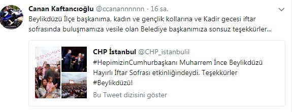 Canan Kaftancıoğlu'na müthiş kapak