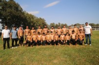 Aksulu Güreşçiler Kırkpınar'a Hazırlanıyor