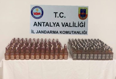 Antalya'da Kaçak İçki Operasyonları