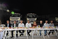 MEHMET ALİ ÖZKAN - Başkan Çelik Ve AK Parti'li Özkan Şantiyede Sahur Yaptı