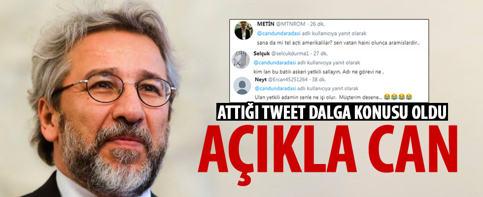 Can Dündar'dan dalga konusu olan paylaşım
